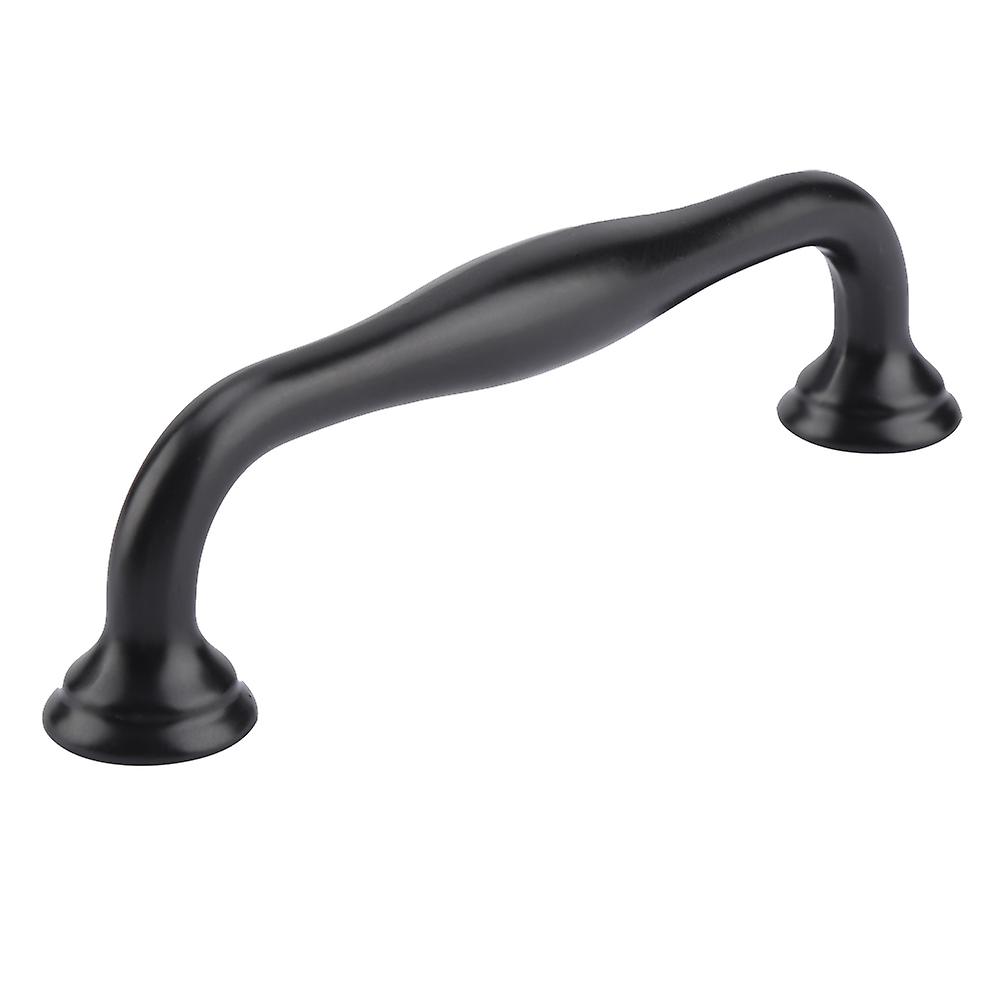 Sturdy Durable Black Door Handle For Cabinet Wardrobe Drawer Cupboard(1#)