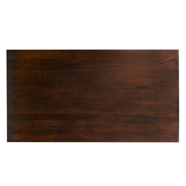 Laurent Condo apartment Coffee Table Chocolate Cherry Finish Leick Home