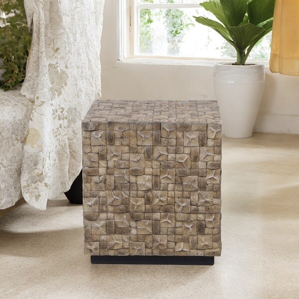 18 in.Square Side Table for Living Room，Bedroom