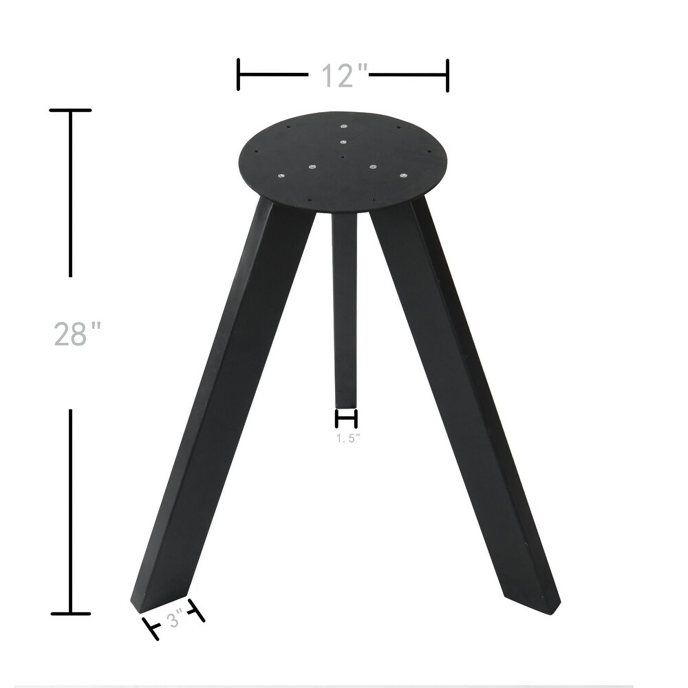 Tripod Iron Solid Metal Furniture Table Legs