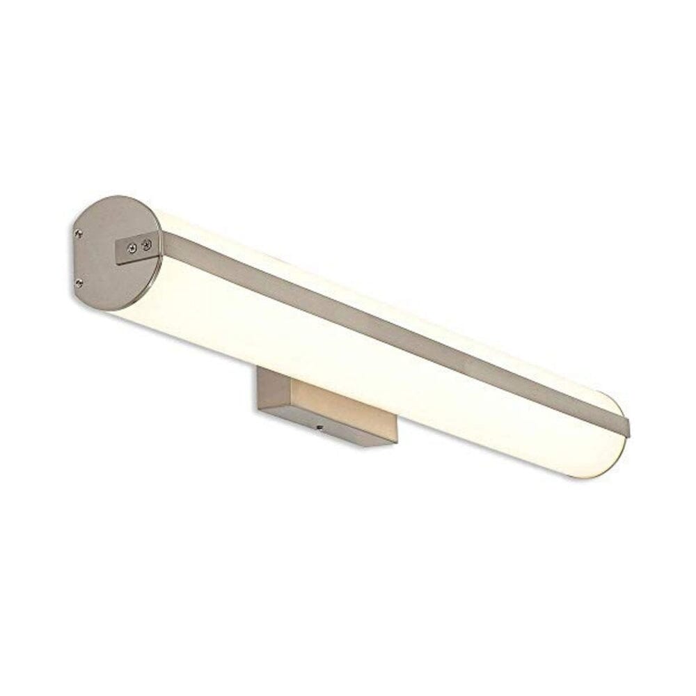 Cylinder Bar Frosted Vanity Light