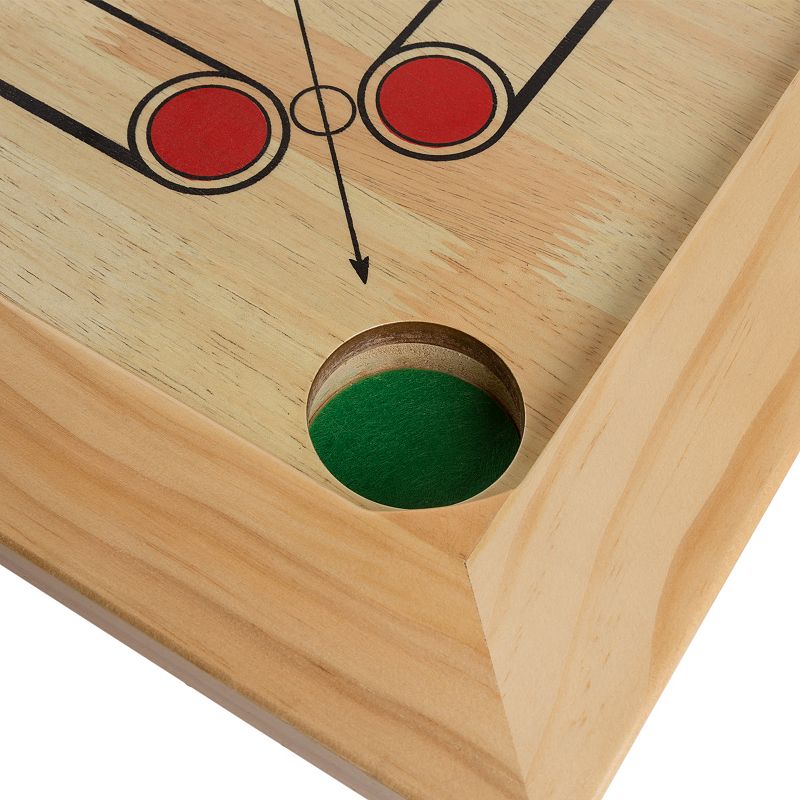 Hey! Play! Carrom Board Game- Classic Strike and Pocket Table Game