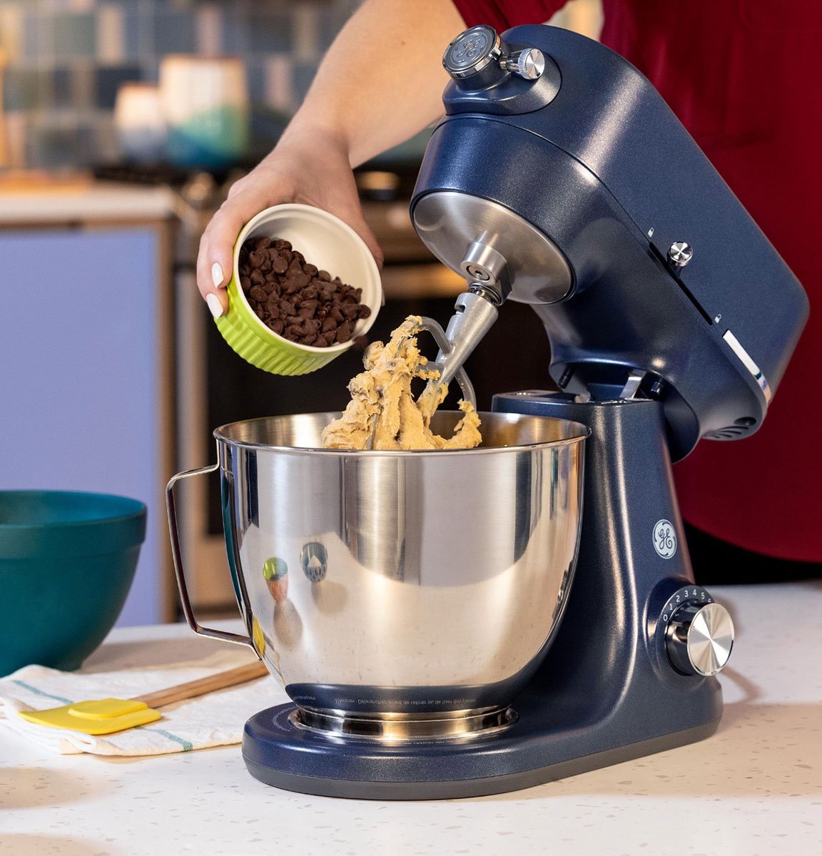 GE Sapphire Blue Stand Mixer