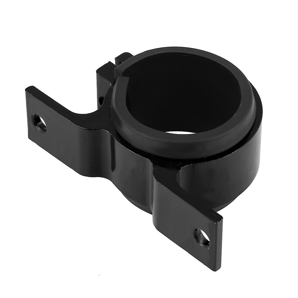 Aluminum Alloy 50mm Car Fuel Pump Mounting Bracket Single Filter Clamp Cradle Black