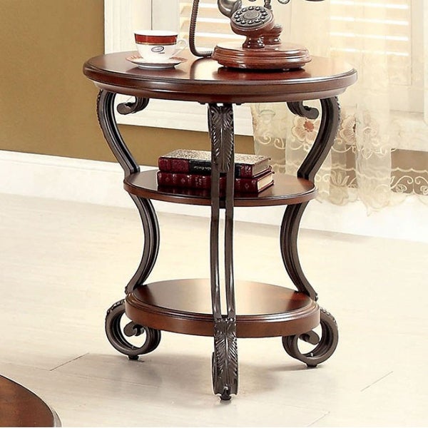 May Transitional Style Side Table - 26.5 H x 22 W x 22 L Inches