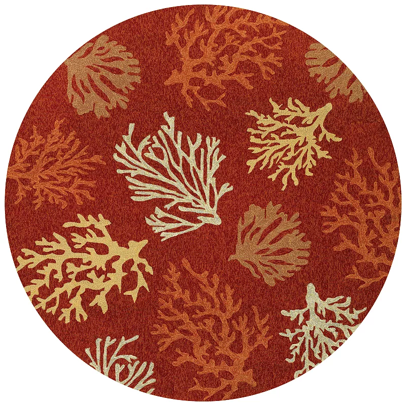 Couristan Outdoor Escape Sea Reef Indoor Outdoor Rug