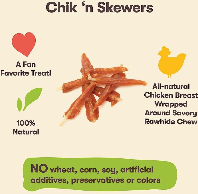 Pet 'n Shape Chik 'n Skewers Dog Treats