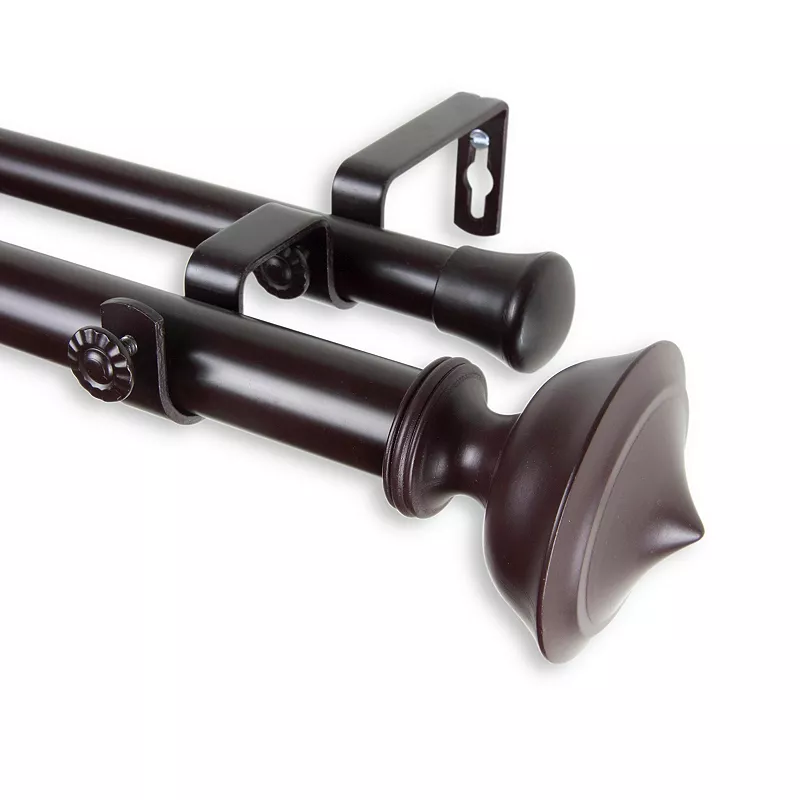 Rod Desyne 1 Leopold Double Curtain Rod