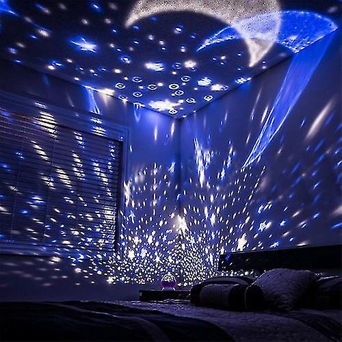 Miman Night Light Starry Night Lamp Led Star Projector For Kids Children