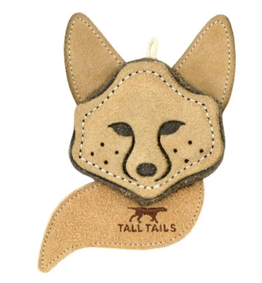 Tall Tails Scrappy Fox Dog Toy 4 in.