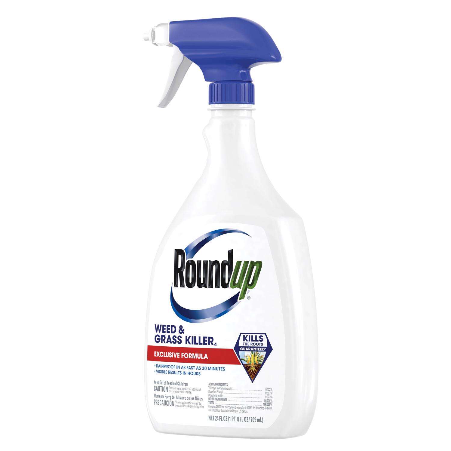 Roundup Weed and Grass Killer RTU Liquid 24 oz