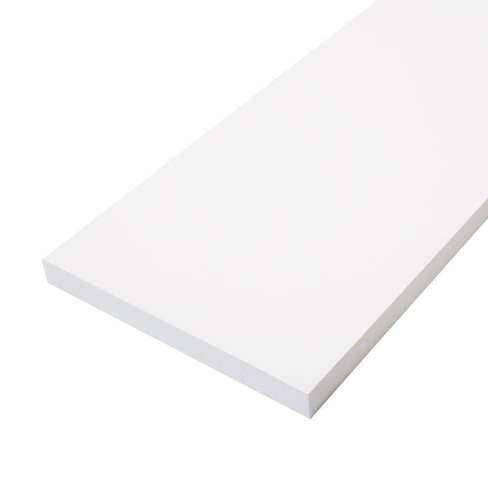 1 in. x 12 in. x 8 ft. Primed Pine Finger-Joint Board PFJB1128