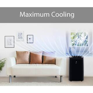 LG 8000 BTU (DOE) 115-Volt Portable Air Conditioner LP0821GSSM Cools 350 Sq. Ft. with Dehumidifier Function Wi-Fi Enabled LP0821GSSM