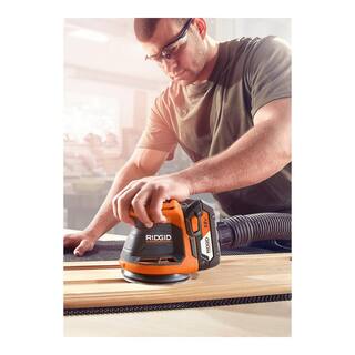 RIDGID 18V Cordless 2-Tool Combo Kit with Random Orbit Sander and 14 in. Sheet Sander (Tools Only) R8404439SB2N