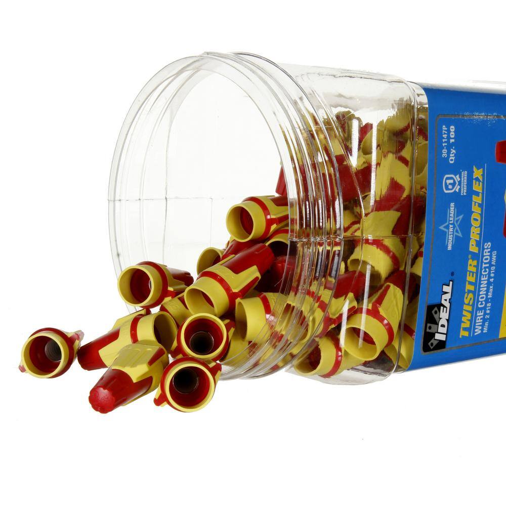 IDEAL Twister ProFlex Wire Connector (100 Jar) 30-1147P