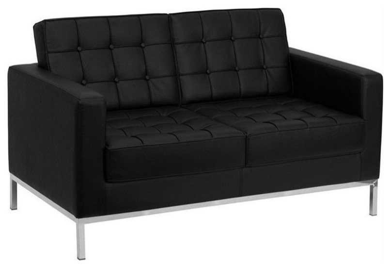 Flash Furniture Loveseat   Contemporary   Loveseats   by Homesquare  Houzz