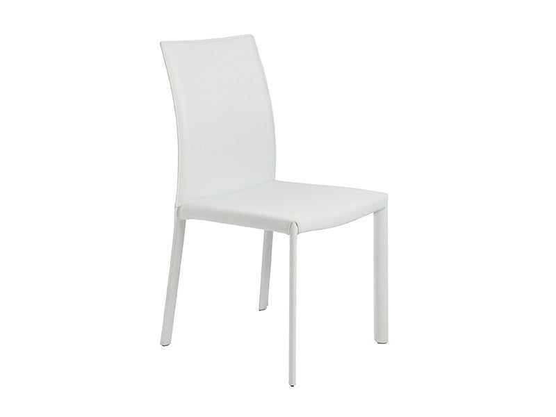 Set of Two Hasina Side Chairs in White