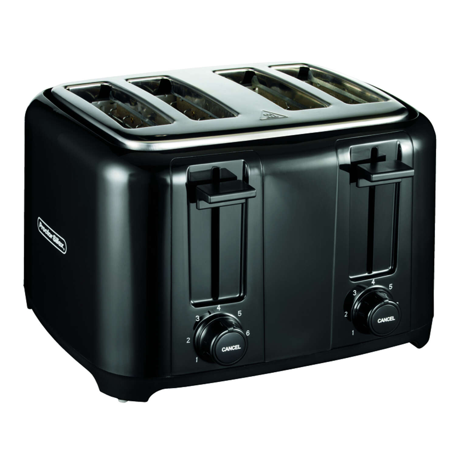 Proctor Silex Plastic Black 4 slot Toaster 8 in. H X 12.25 in. W X 11.31 in. D