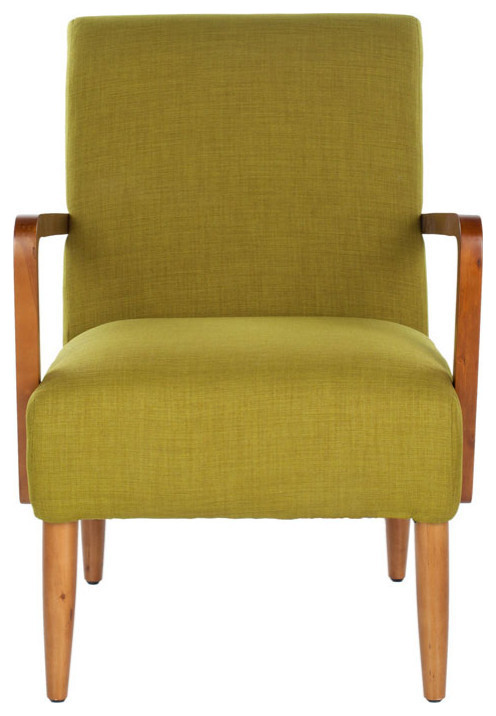 Chabe Arm Chair  Sweet Pea Green   Midcentury   Armchairs And Accent Chairs   by Rustic Home Furniture Deco  Houzz