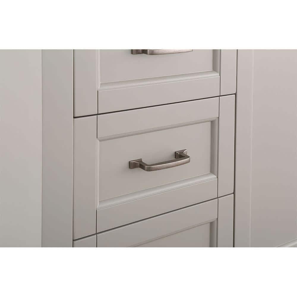 Home Decorators Collection Ashburn 48 in W x 2175 in D Vanity Cabinet in Grey