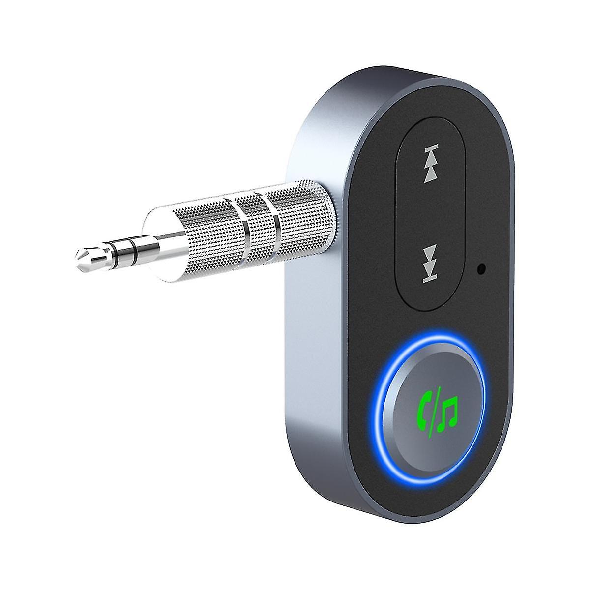 Bluetooth Adapter With Stereo Voice Broadcasting Car Wireless 5.1 Bluetooth Receiver With 3.5mm Aud