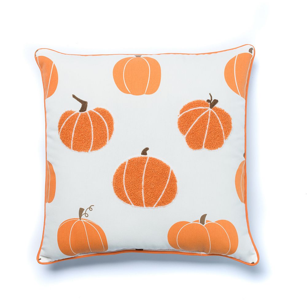 Tempo Home Polka Dot Pumpkins Toss Throw Pillow