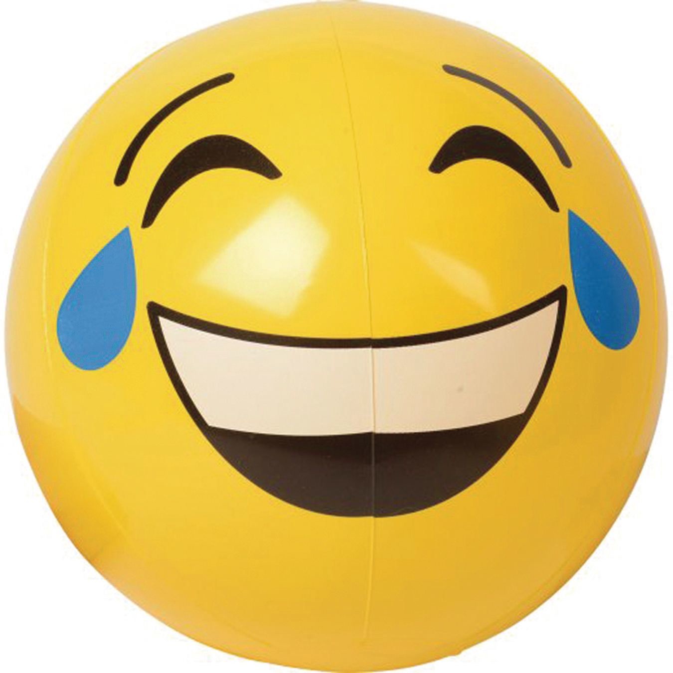 U. S. Toy Emoticon Assorted Inflate Balls 8-9 diam. Inflatable Toys， 12 Pack