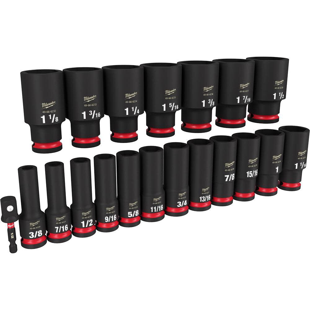 MW Impact Socket 19PC 1/2