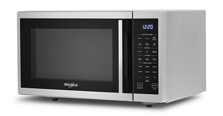 Whirlpool 0.9 Cu. Ft. Heritage Stainless Steel Countertop Microwave