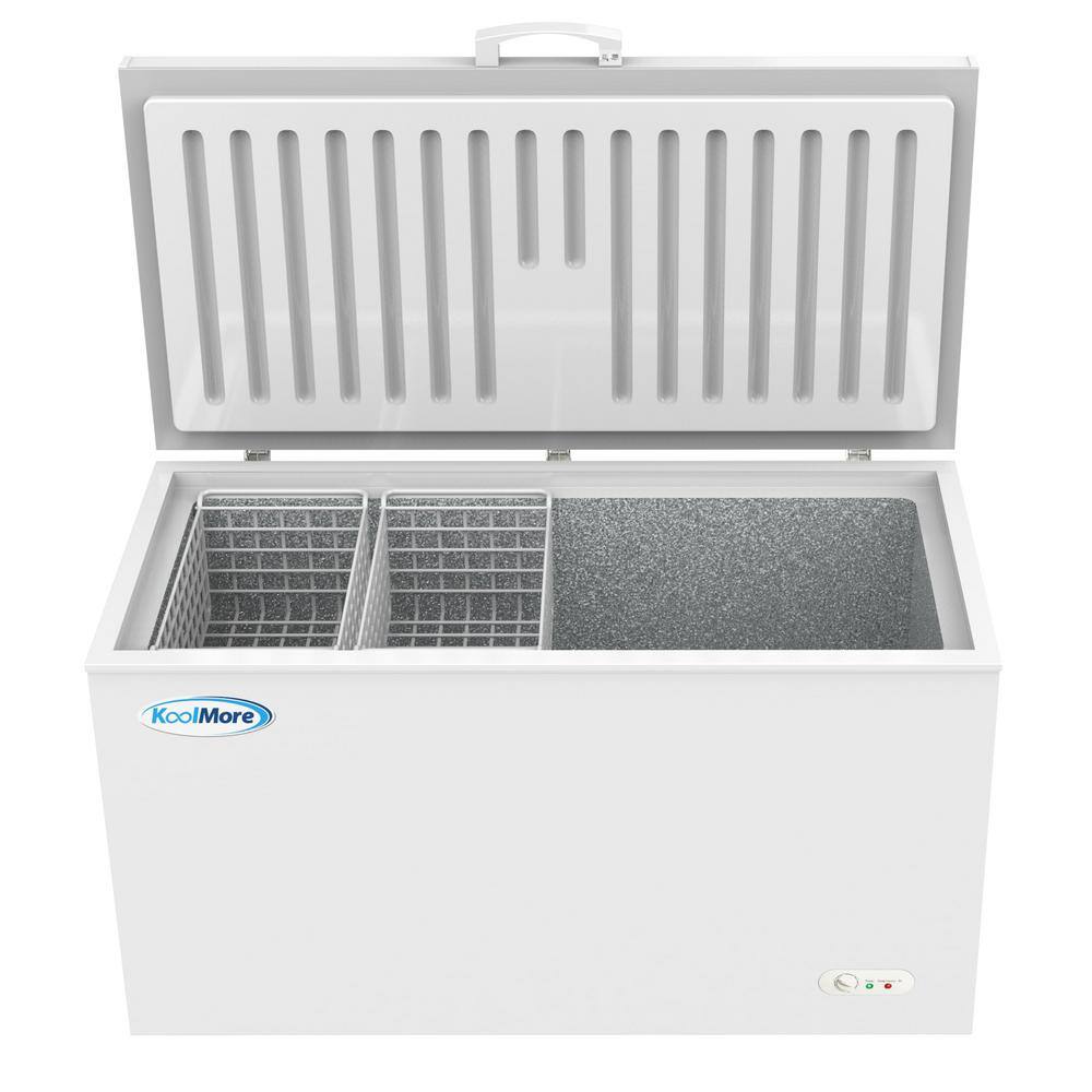 Koolmore 16 cu. ft. Manual Defrost Commercial Chest Freezer in White KRCF-60