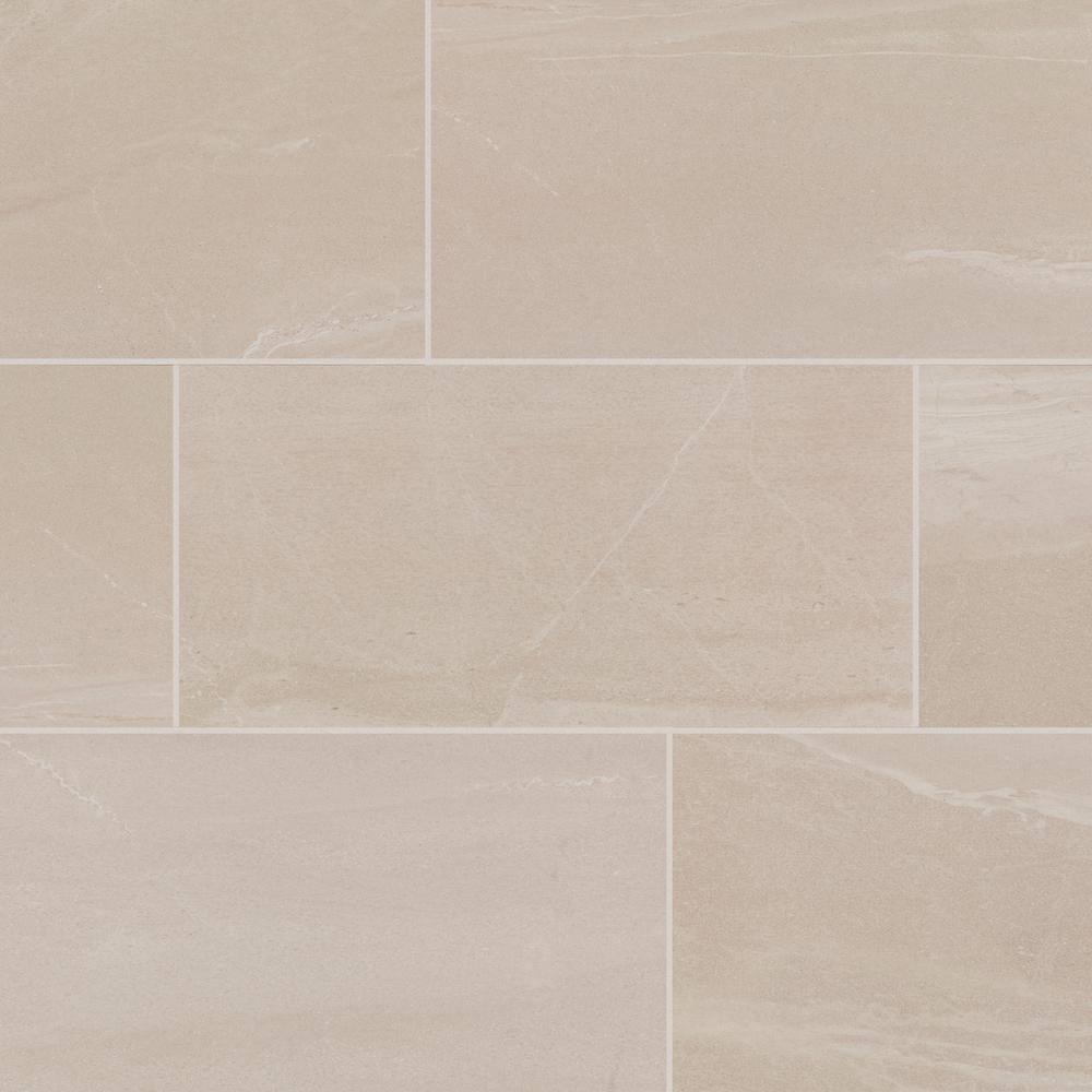 Daltile Rorington Taupe 12 in. x 24 in. Glazed Porcelain Floor and Wall Tile (17.6 sq. ft.Case) RT02RCT1224MTHD