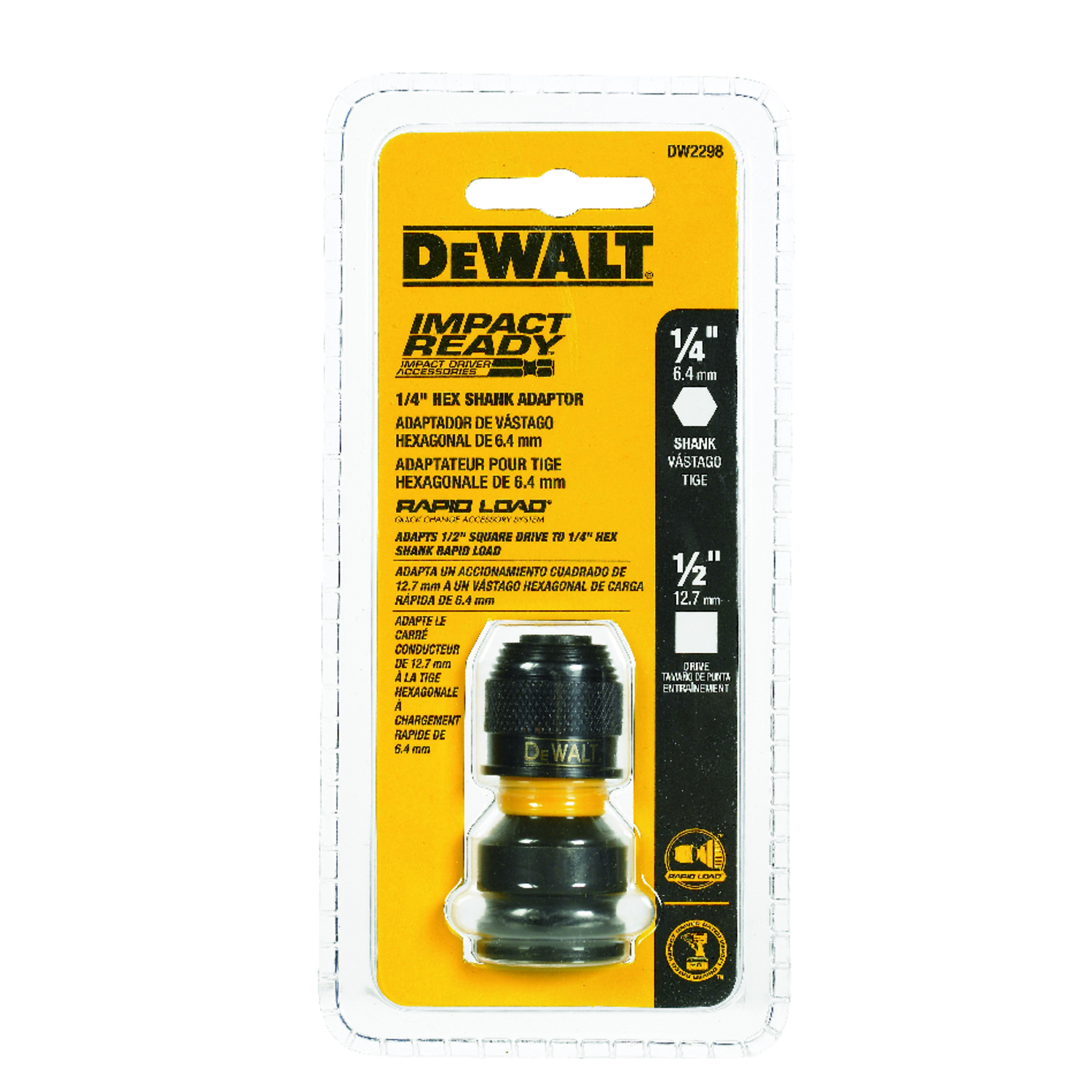 DW Impact Ready Rapid Load Adapter 1 pc