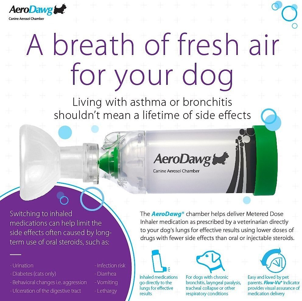 Trudell Medical International AeroDawg Dog Asthma Aerosol Chamber