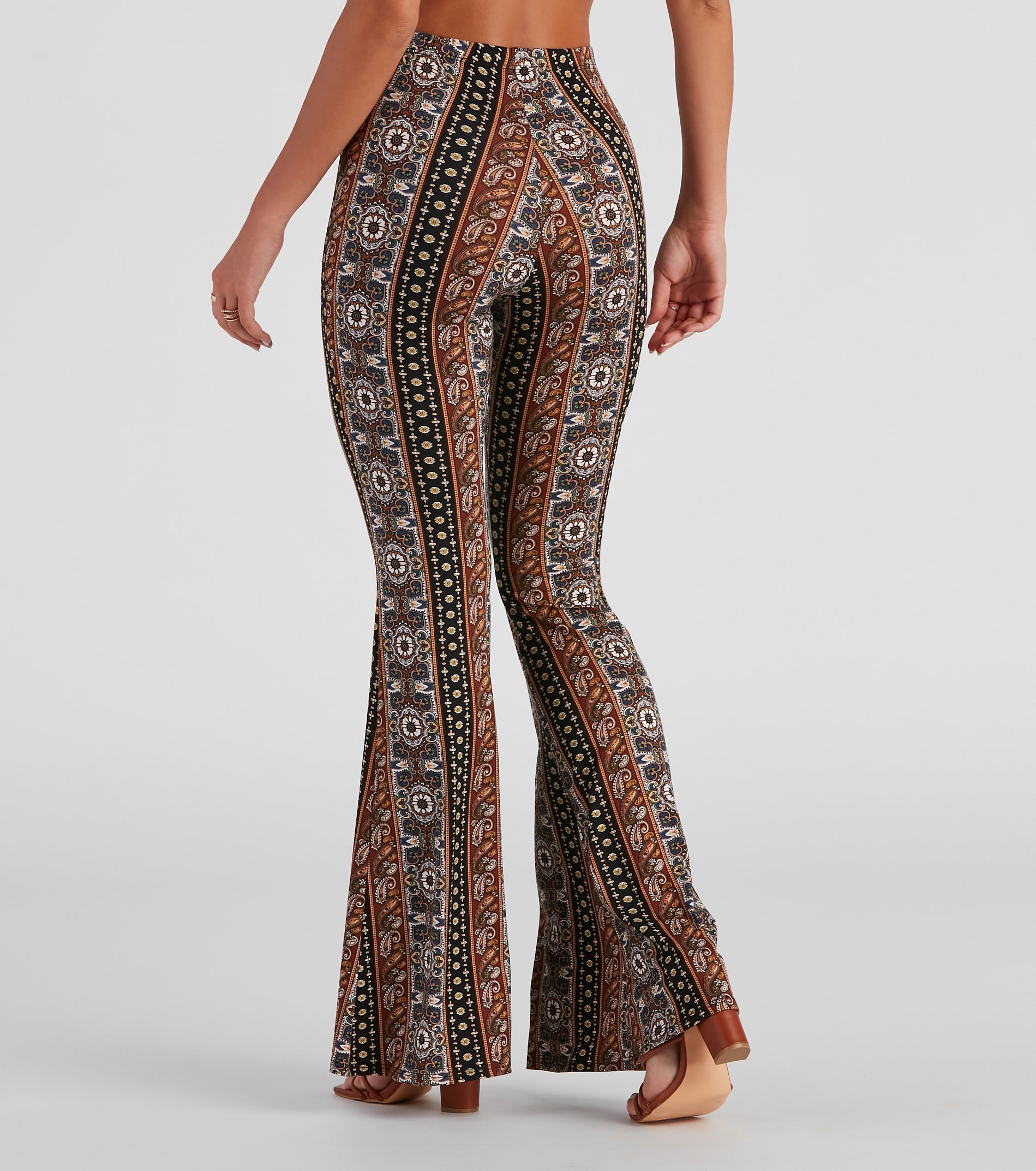 Sun Dance Paisley Flare Pants