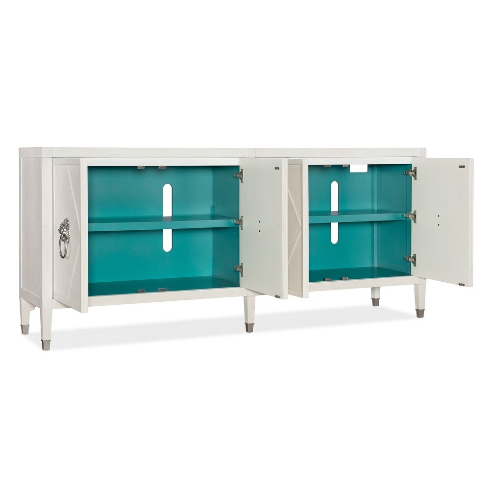 Melange Leo Four Door Credenza   78\