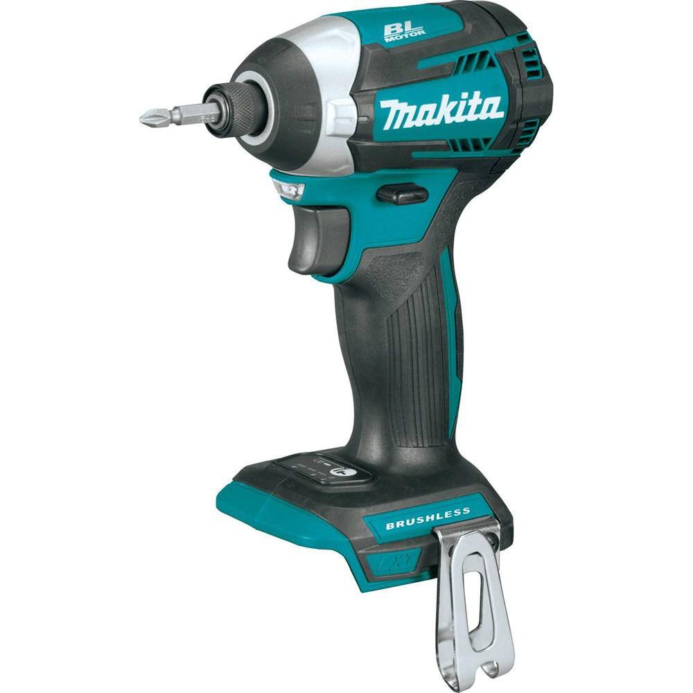 Makita 18V LXT Lithium-Ion Brushless 14 in. Cordless Quick-Shift Mode 3-Speed Impact Driver (Tool Only) XDT14Z