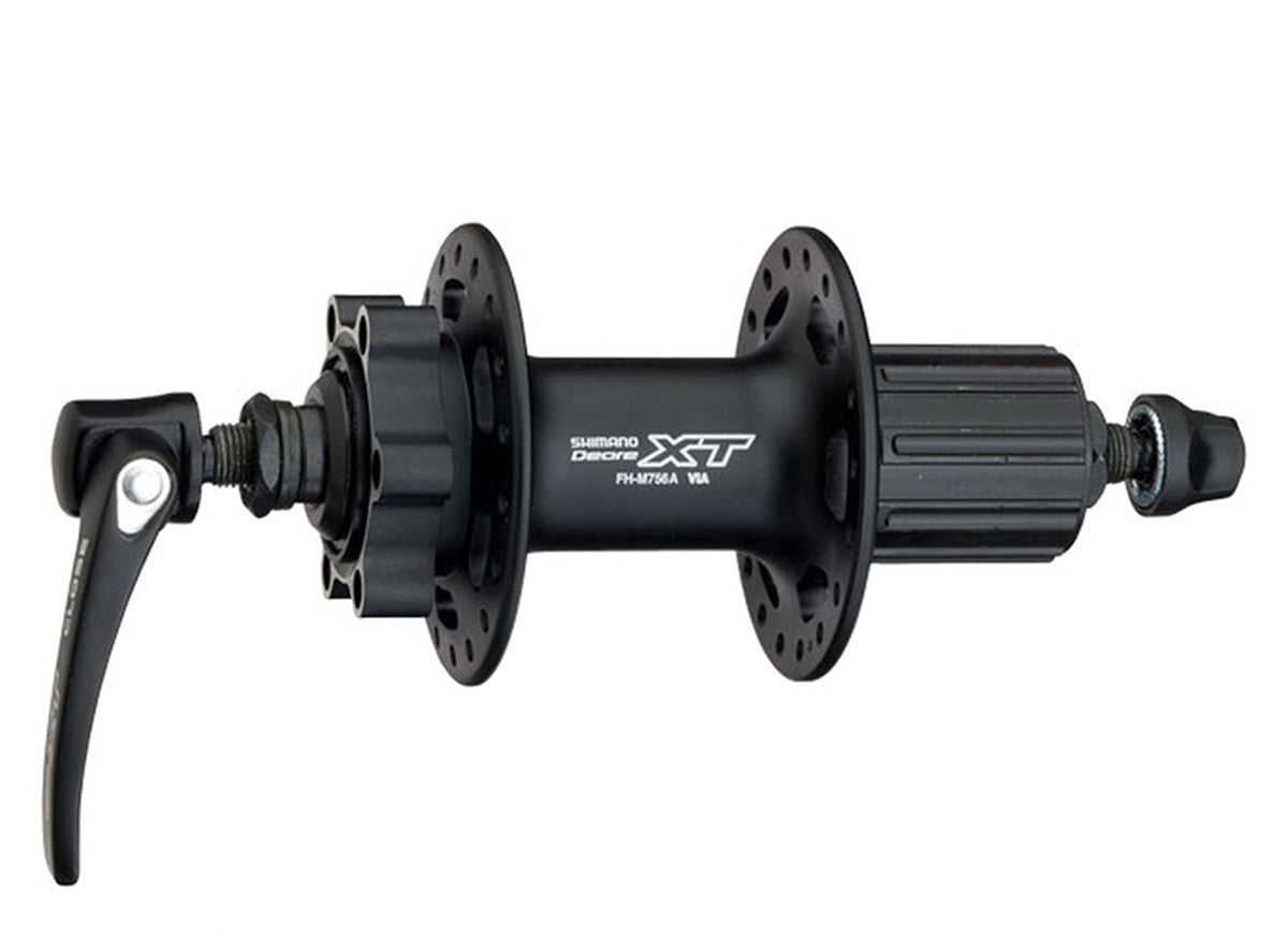 Shimano XT M756 MTB Disc Hub - Rear - Black