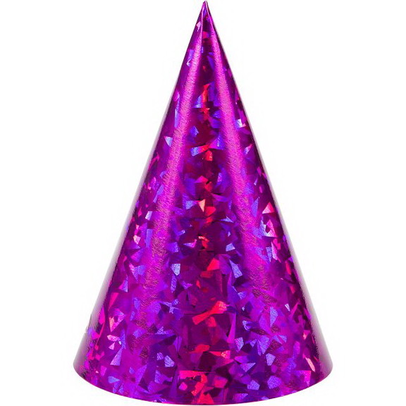 Creative Converting 200221 Prismatic Party Hats