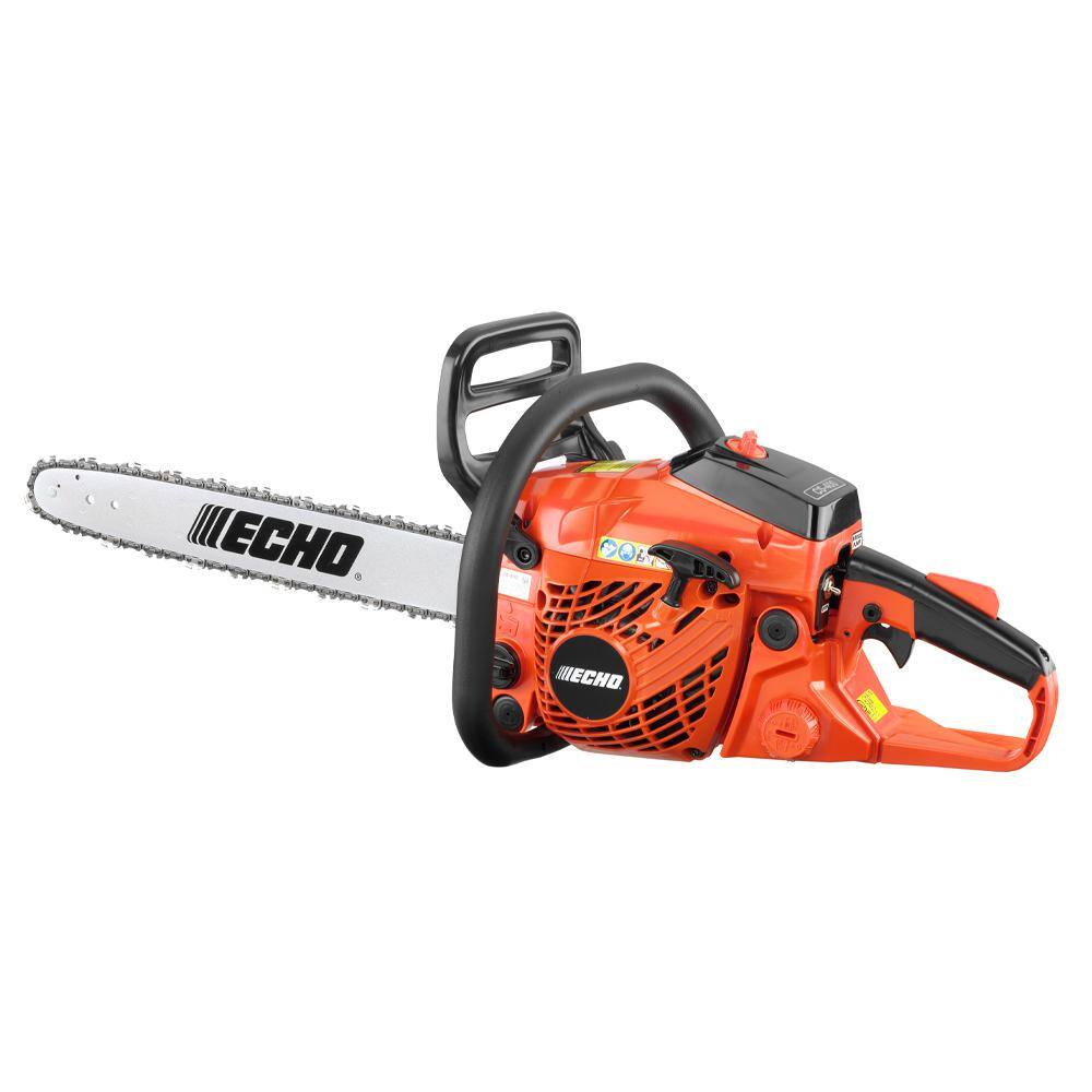 ECHO 18 in 40.2 cc 2-Stroke Gas Rear Handle Chainsaw with Heavy-Duty Carrying Case CS-400-18VP