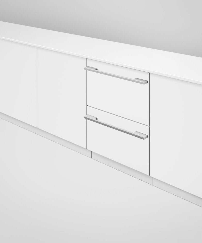 Fisher & Paykel DD24DI9N Integrated Double Dishdrawer Dishwasher, Sanitize