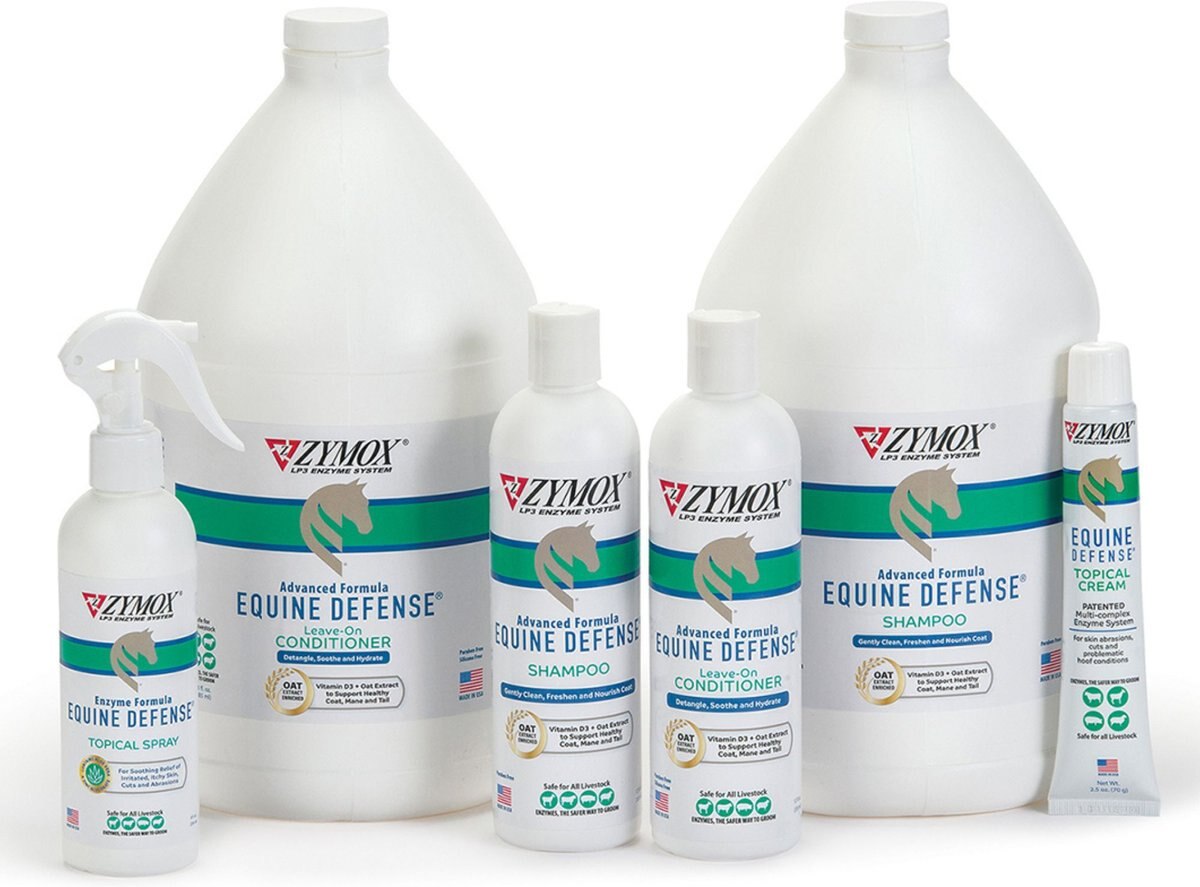 Zymox Equine Defense Advanced Formula Horse Shampoo