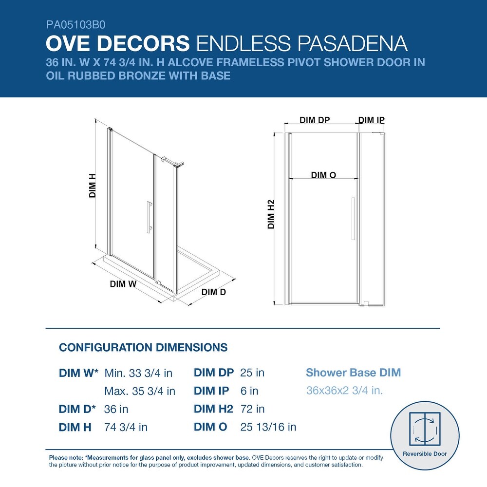 Endless Pasadena Alcove and Base 36\