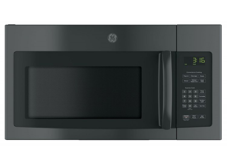 GE 1.6 Cu. Ft. Black Over-The-Range Microwave Oven