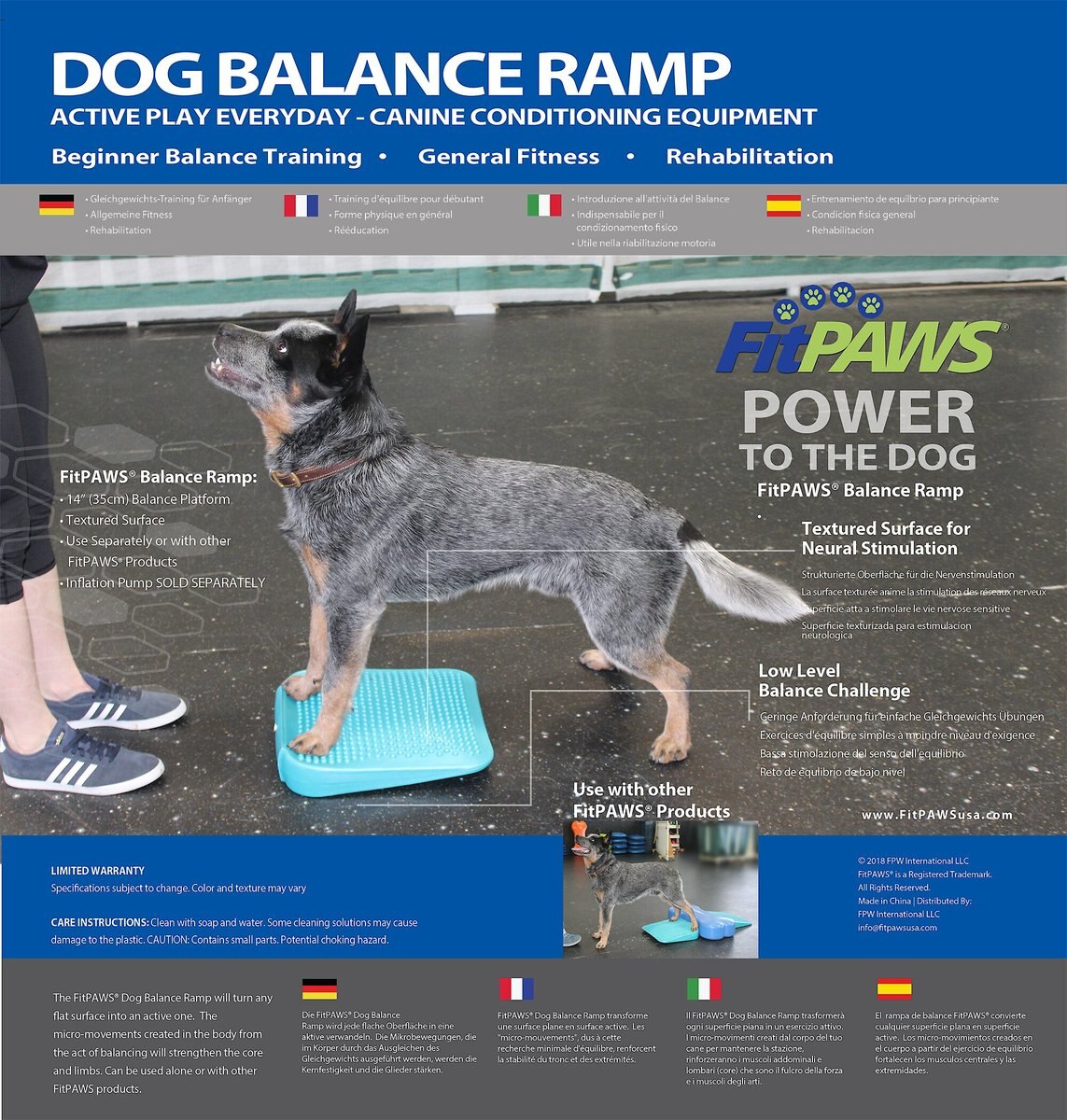 FitPAWS Dog Balancing Ramp