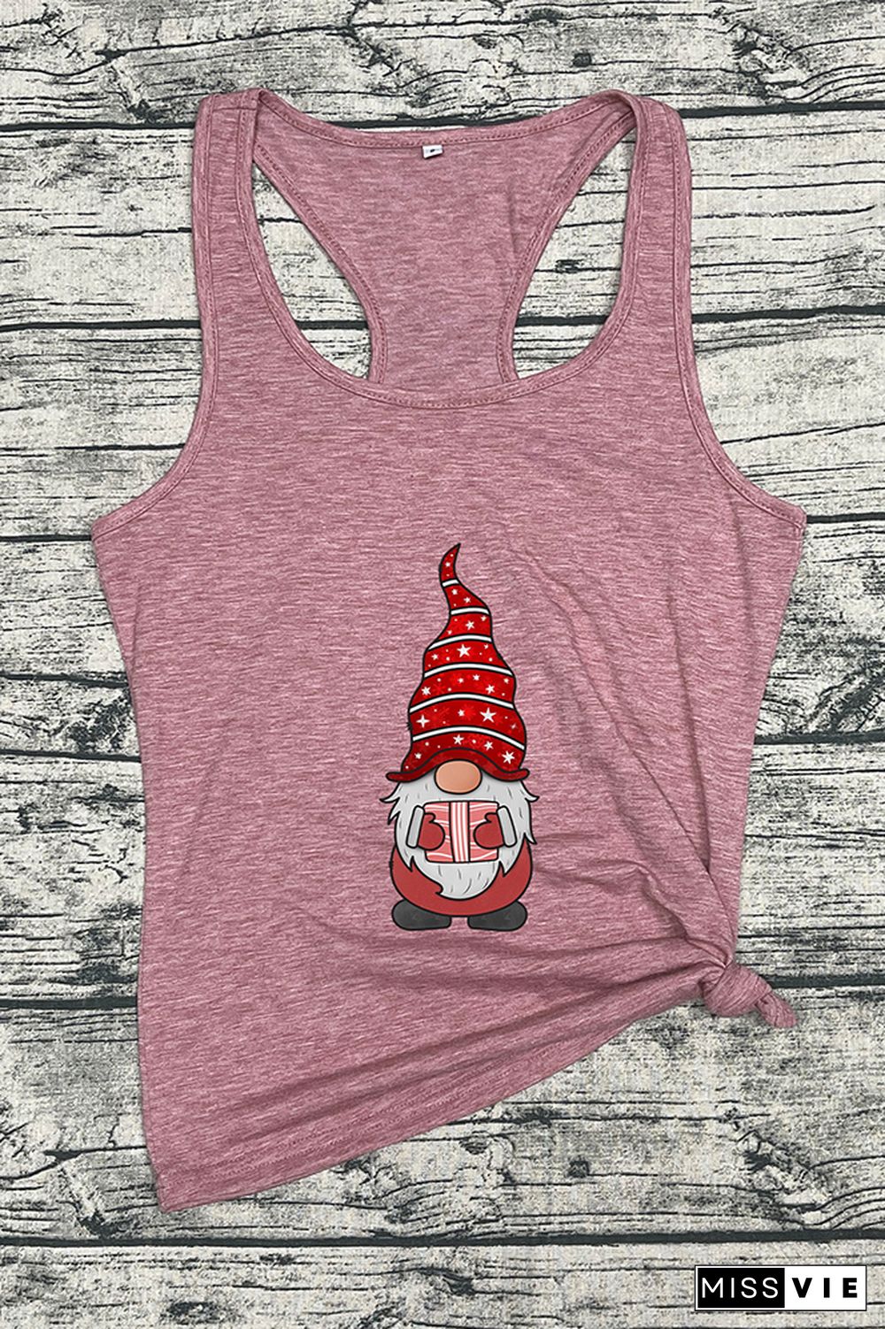 Christmas Gnomes Sleeveless Tank Top Wholesale