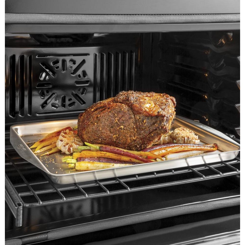 Caf¨¦ 30-inch, 5.0 cu.ft. Built-in Single Wall Oven with True European Convection with Direct Air CTS90FP4NW2