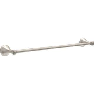 Delta Esato 18 in. with 6 in. Extender Wall Mount Towel Bar in Brushed Nickel ESA18-DN