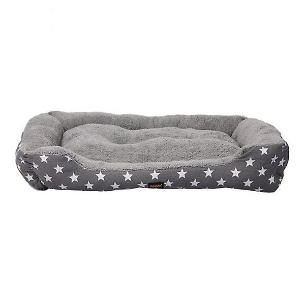 Pet Dog Cat Bed Deluxe Soft Cushion Lining Warm Kennel L