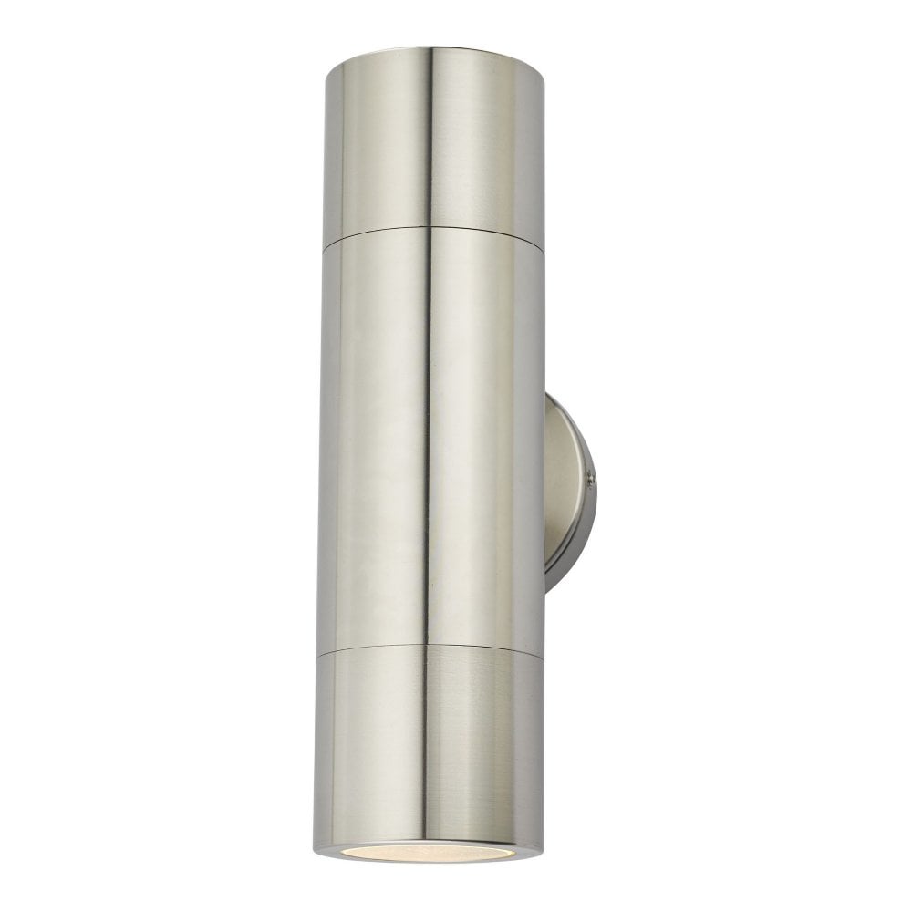 DAR ORT3268 Ortega LED Aluminium Outdoor Modern Cylinder Up & Down Wall Light