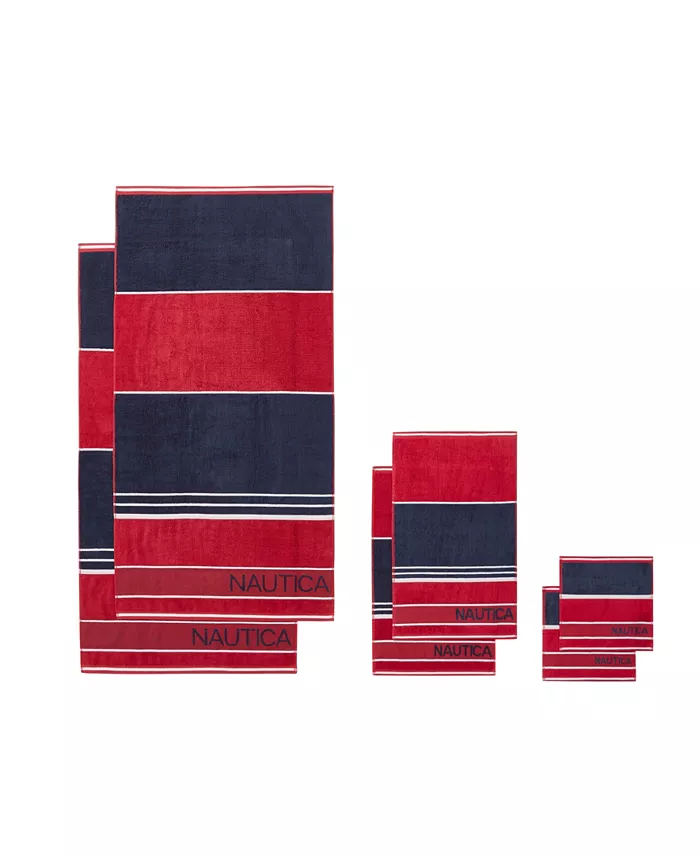 Nautica Radar Cotton Terry 6 Piece Towel Set